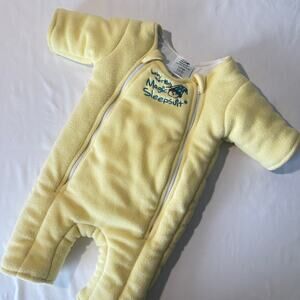 Baby Merlin's Magic Sleepsuit Yellow Sleep Sack